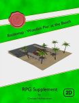 RPG Item: Battlemap: Wooden Pier at the Beach