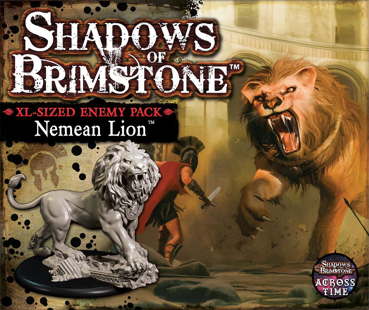 Shadows of Brimstone: Nemean Lion XL-Sized Enemy Pack