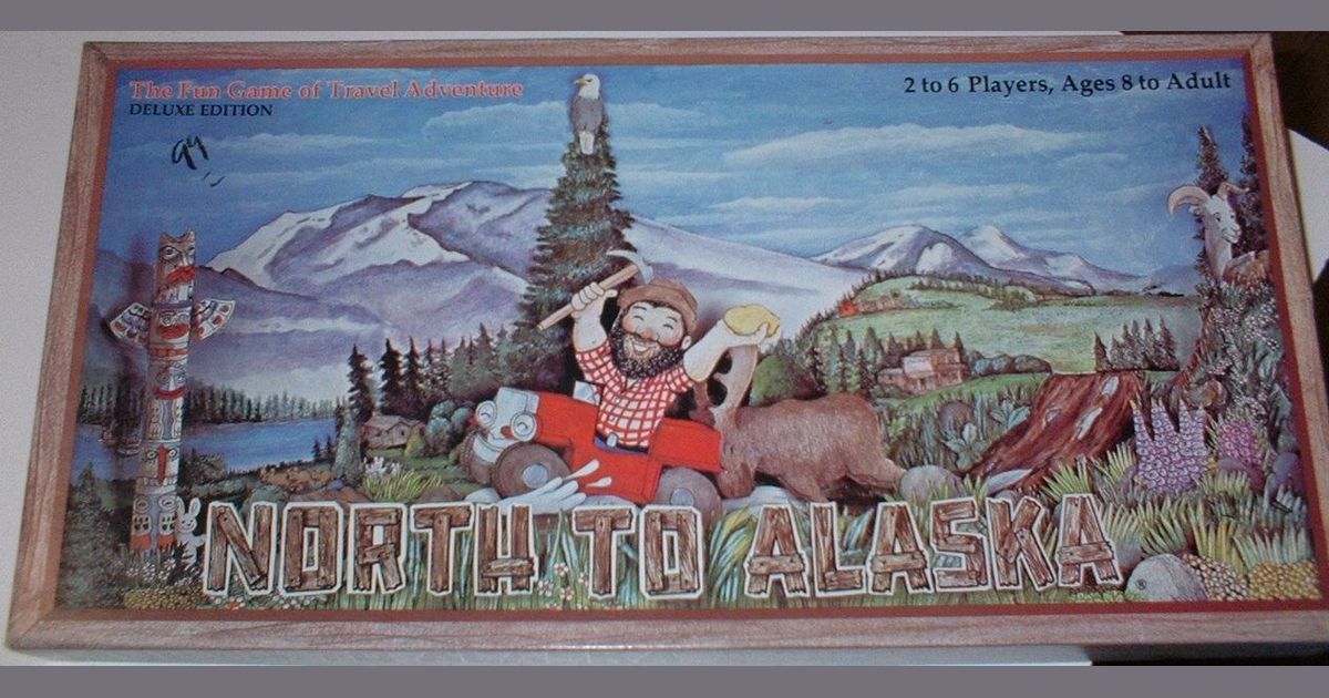 "North to Alaska" Board Game North to Alaska