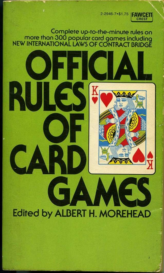 Official Rules of Card Games cover art