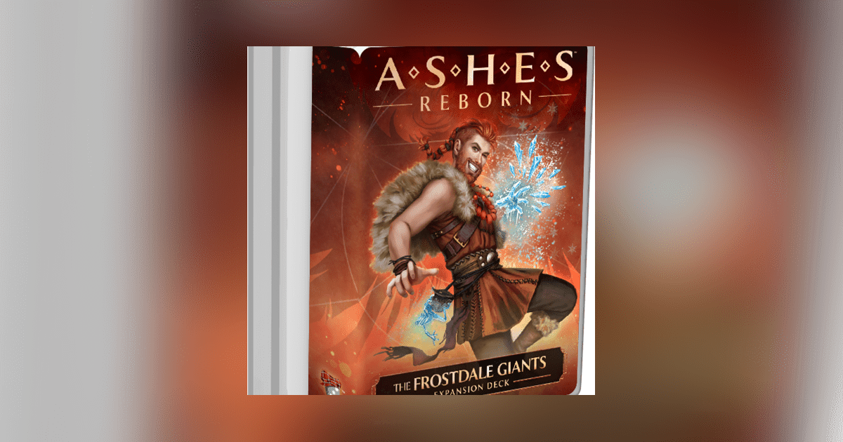 Ashes Reborn: The Frostdale Giants Erweiterung – Kartenspiel Für 2 Spieler, Ab 14 Jahren, Englisch