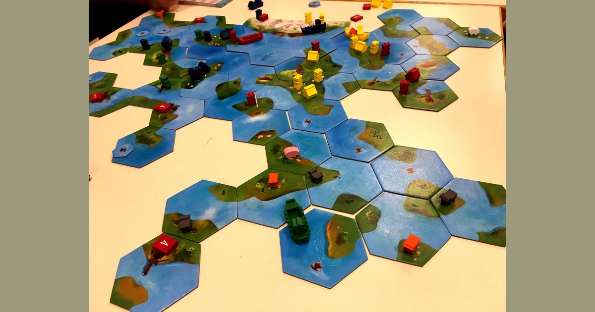 explorers of the north sea board game