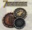 Board Game Accessory: 7 Wonders: Moedas & Co. Metal Coins