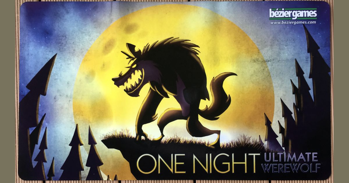 Board Game One Night Ultimate Werewolf Bezier Games 2018 Sealed Brand NEW!