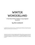 RPG Item: BIS1-01: Winter Wonderland