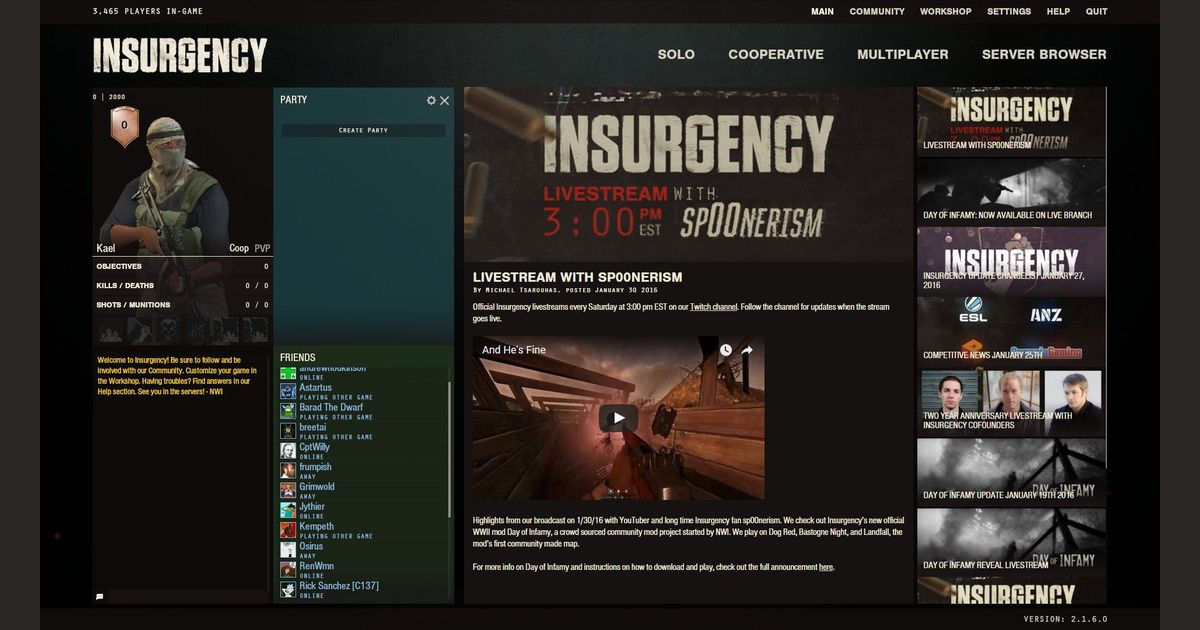Insurgency Video Game VideoGameGeek