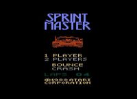 Video Game: Sprintmaster