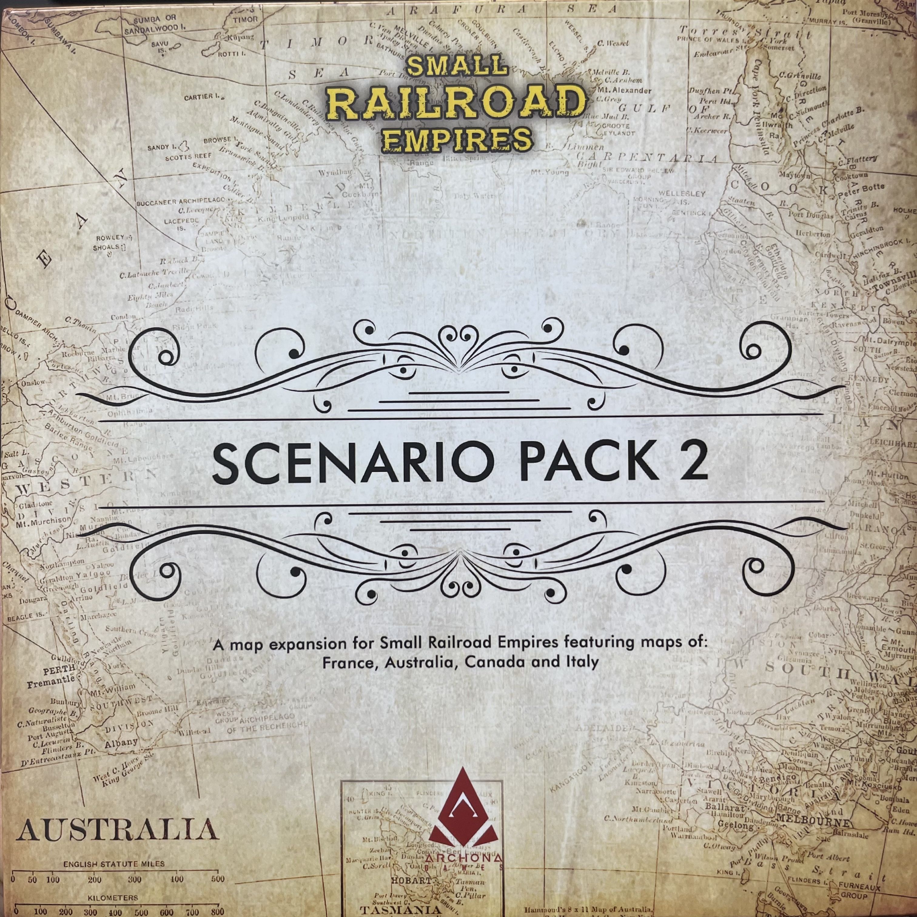 Coperta Small Railroad Empires: Scenario Pack 2