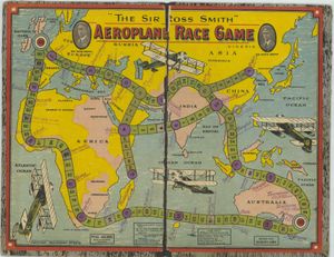 The "Sir Ross Smith" aeroplane race game