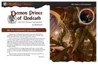 RPG Item: Demon Prince of Undead Conversion H2: Thunderspire Labyrinth