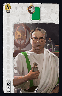 7 Wonders: Leaders – Linus Alternate Art Card