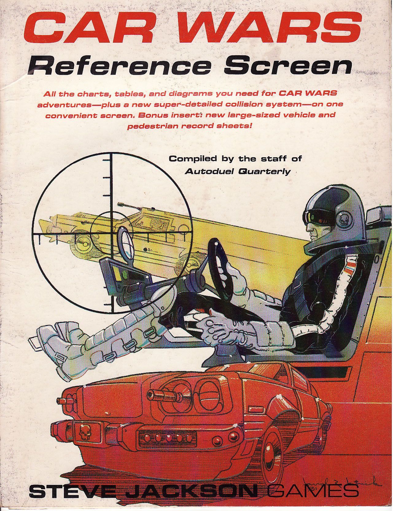 Car Wars Reference Screen