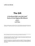 RPG Item: URD5-I02-MMB4: The Gift