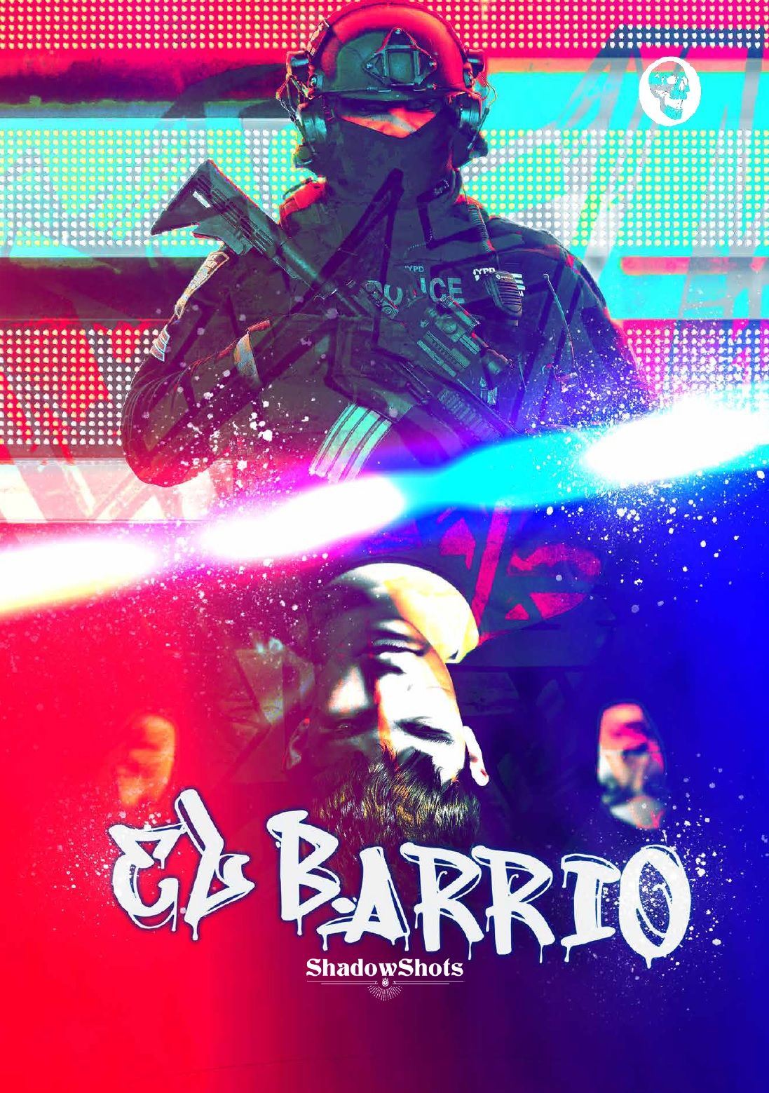 El barrio box art