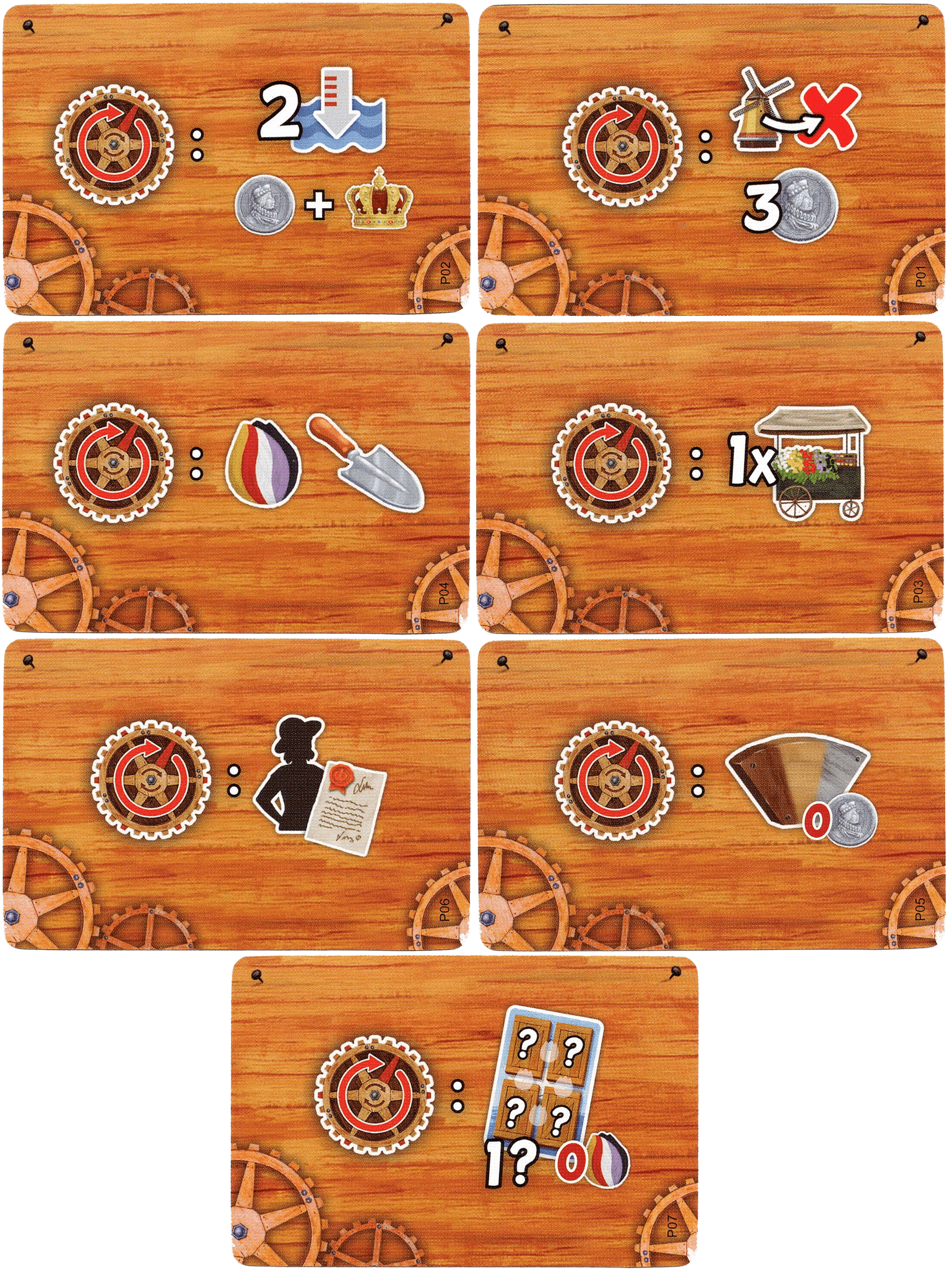 Windmill Valley: Calendar Ability Promo Cards