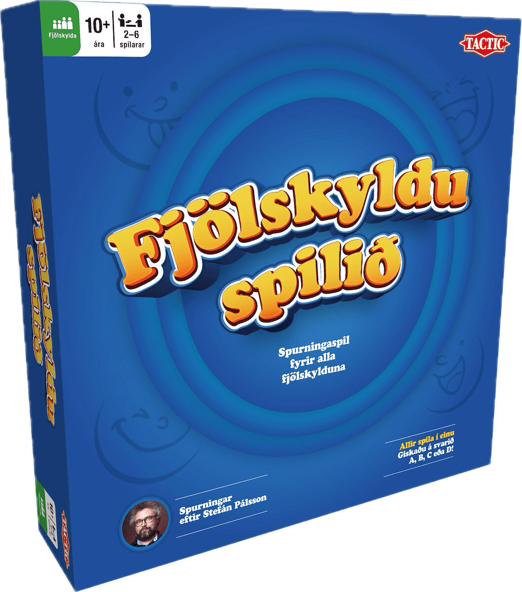 Cover art for Fjölskylduspilið