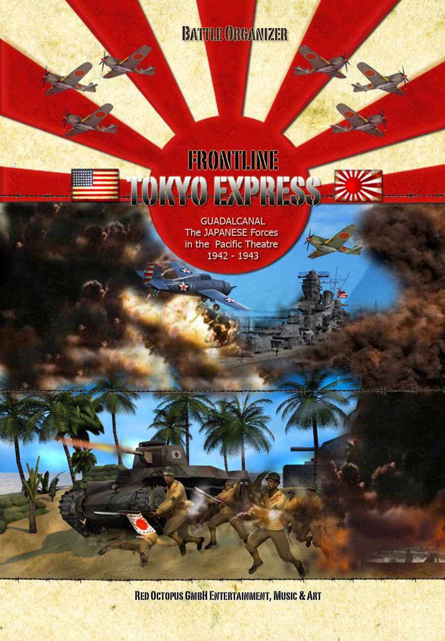 Frontline: Tokyo Express – Guadalcanal: The Japanese Forces in the Pacific Theatre 1942-1943 cover