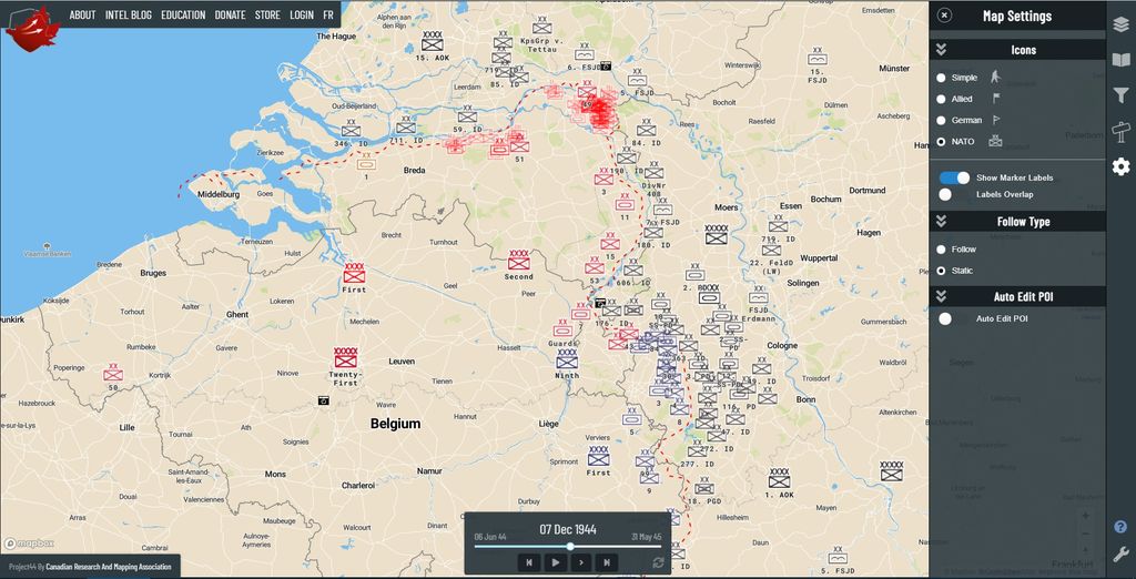 Cool Dynamic Map Of Wwii Eto Boardgamegeek