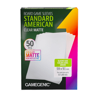 Standard American Clear Matte: 59x91mm