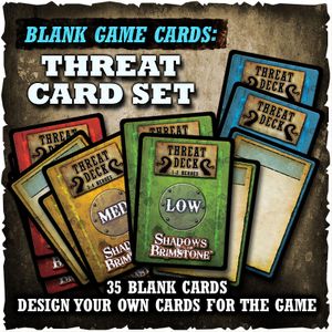 Shadows of Brimstone: Blank Cards