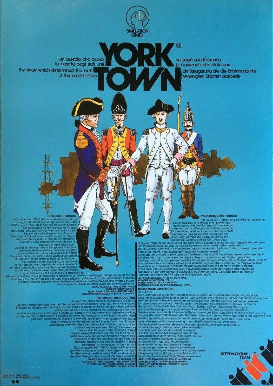 Yorktown: The Siege Which Determined the Birth of the United States doboz