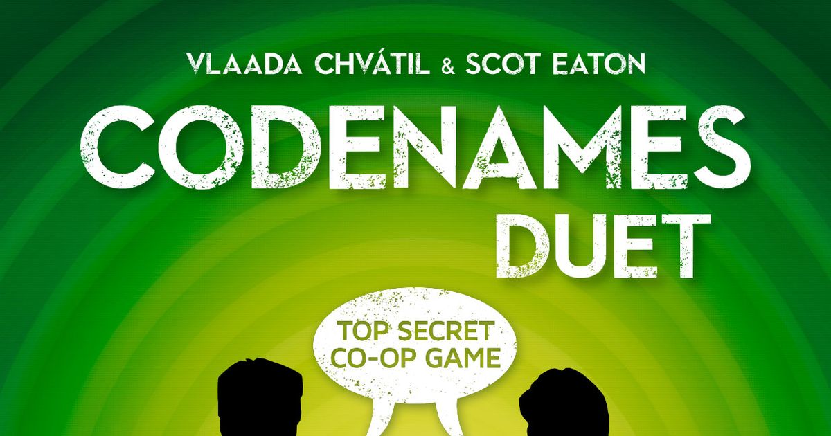 Game Preview: Codenames Duet, or Searching for Agents in All the Right  Places, BoardGameGeek News