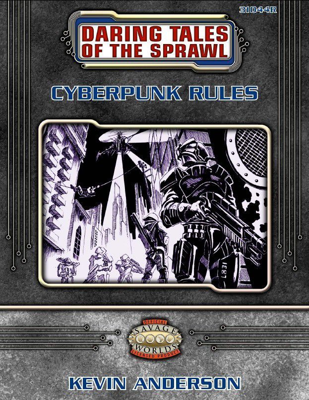 Cyberpunk Rules box art