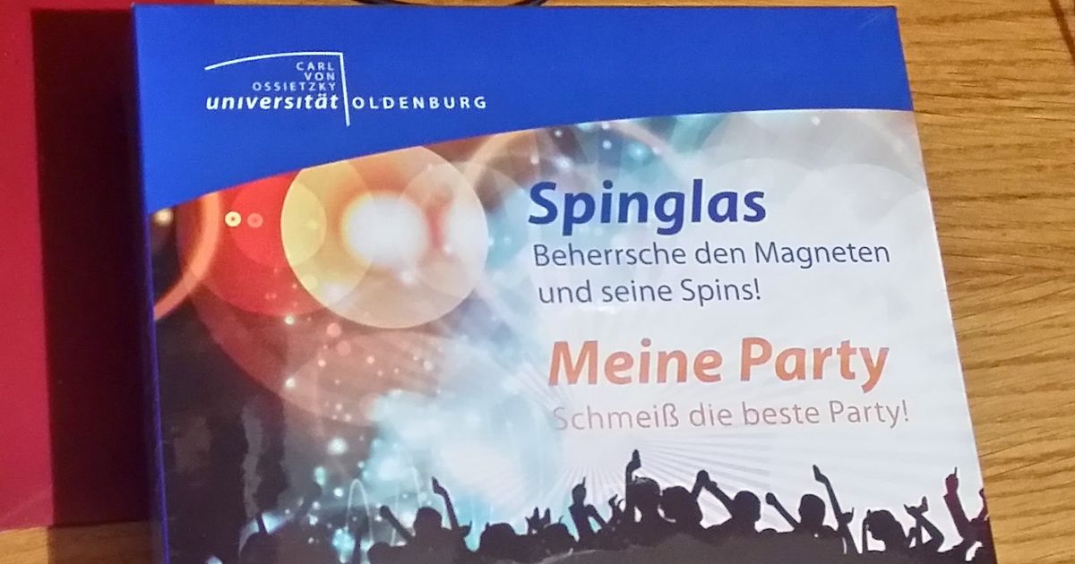 Spinglas / Meine Party | Board Game | BoardGameGeek