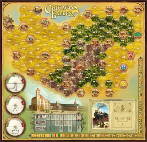 Chicago Express (Queen Edition) - For the inexperienced | BoardGameGeek