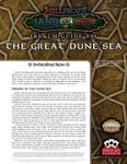 RPG Item: Land of Fire Realm Guide #09: The Great Dune Sea