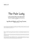RPG Item: BDK3-07: The Pale Lady