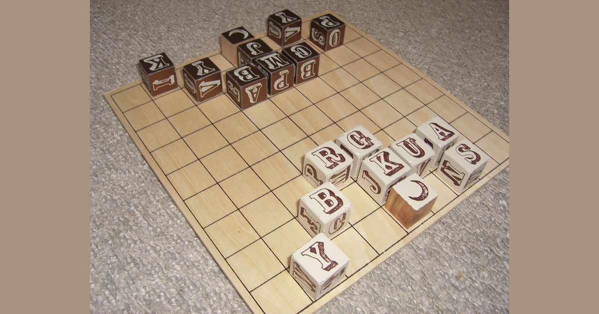 ワードチェス (Word Chess) Board Game BoardGameGeek