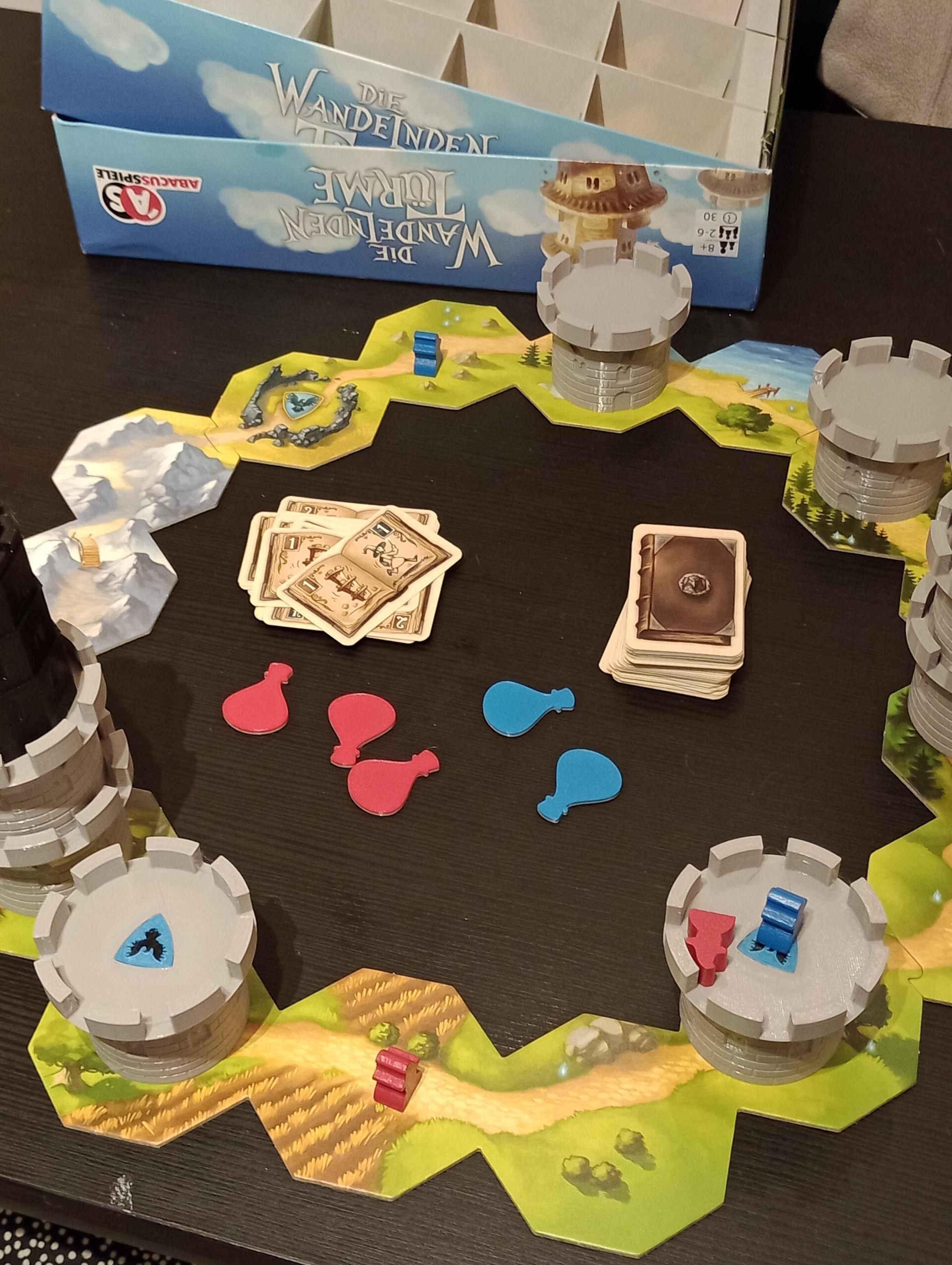 Replacement tower and potion design Wandering Towers