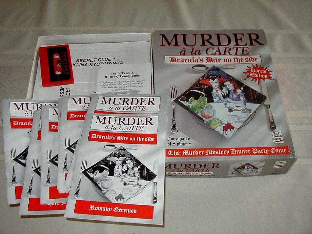 Murder à la carte: Dracula's Bite on the Side