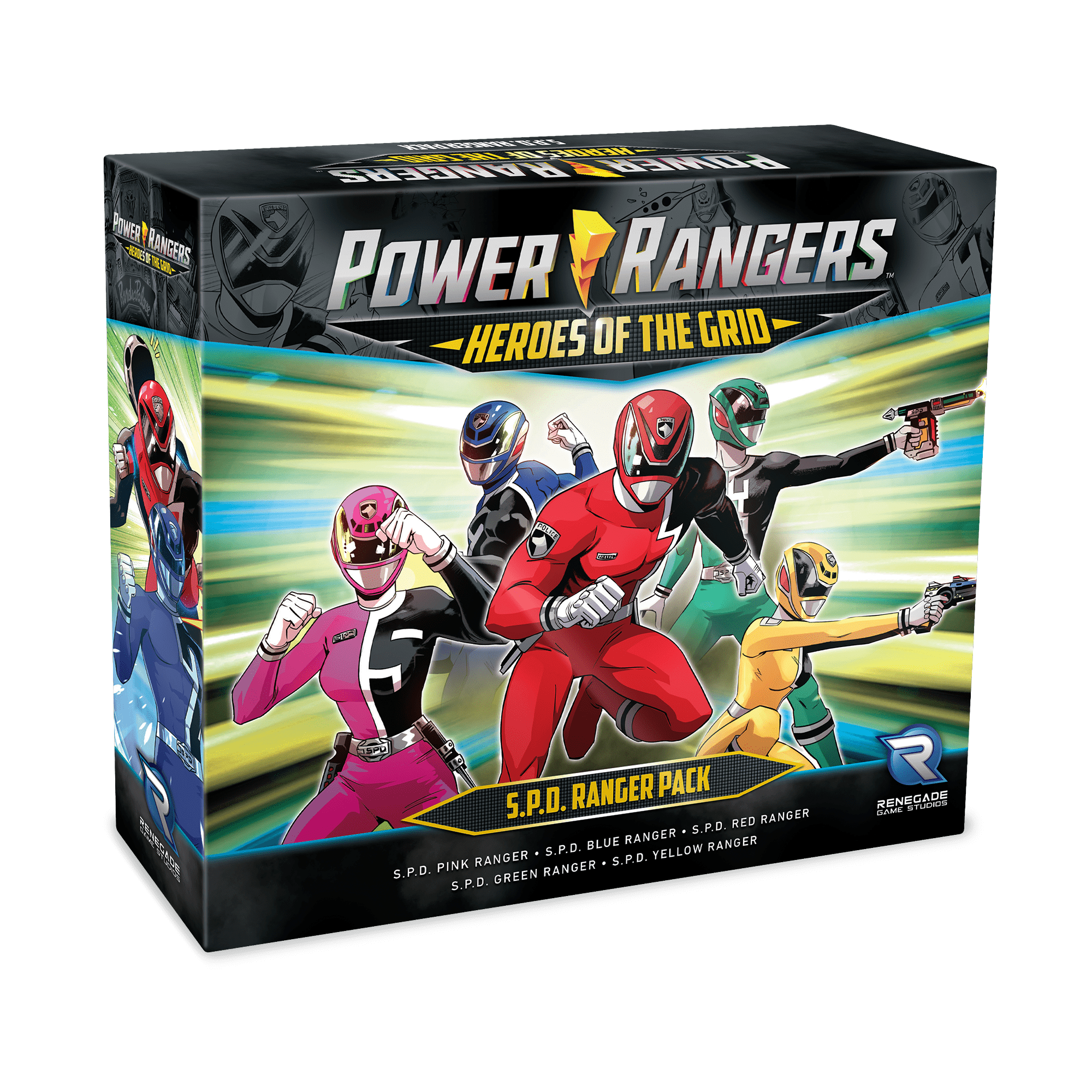 Power Rangers: Heroes of the Grid – S.P.D. Ranger Pack