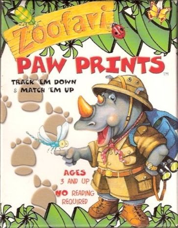 Coperta Zoofari Paw Prints