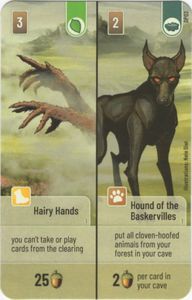 Forest Shuffle: Dartmoor – Hairy Hands / Hound of the Baskervilles