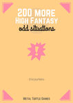 RPG Item: 200 More High Fantasy Odd Situations