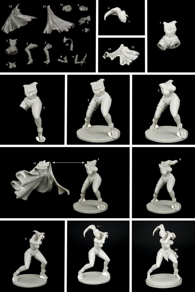 KDM minis - Assembly Guides by Alex tPG | Kingdom Death: Monster