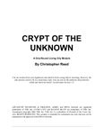 RPG Item: Crypt of the Unknown