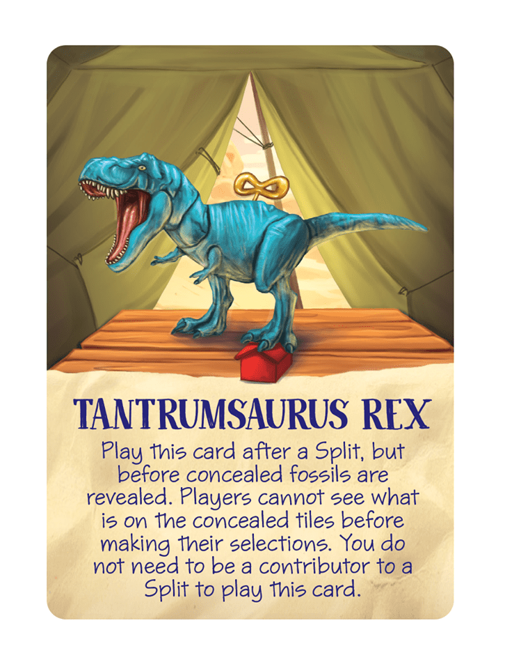 Jurassic Parts: Tantrumsaurus Rex Promo Card