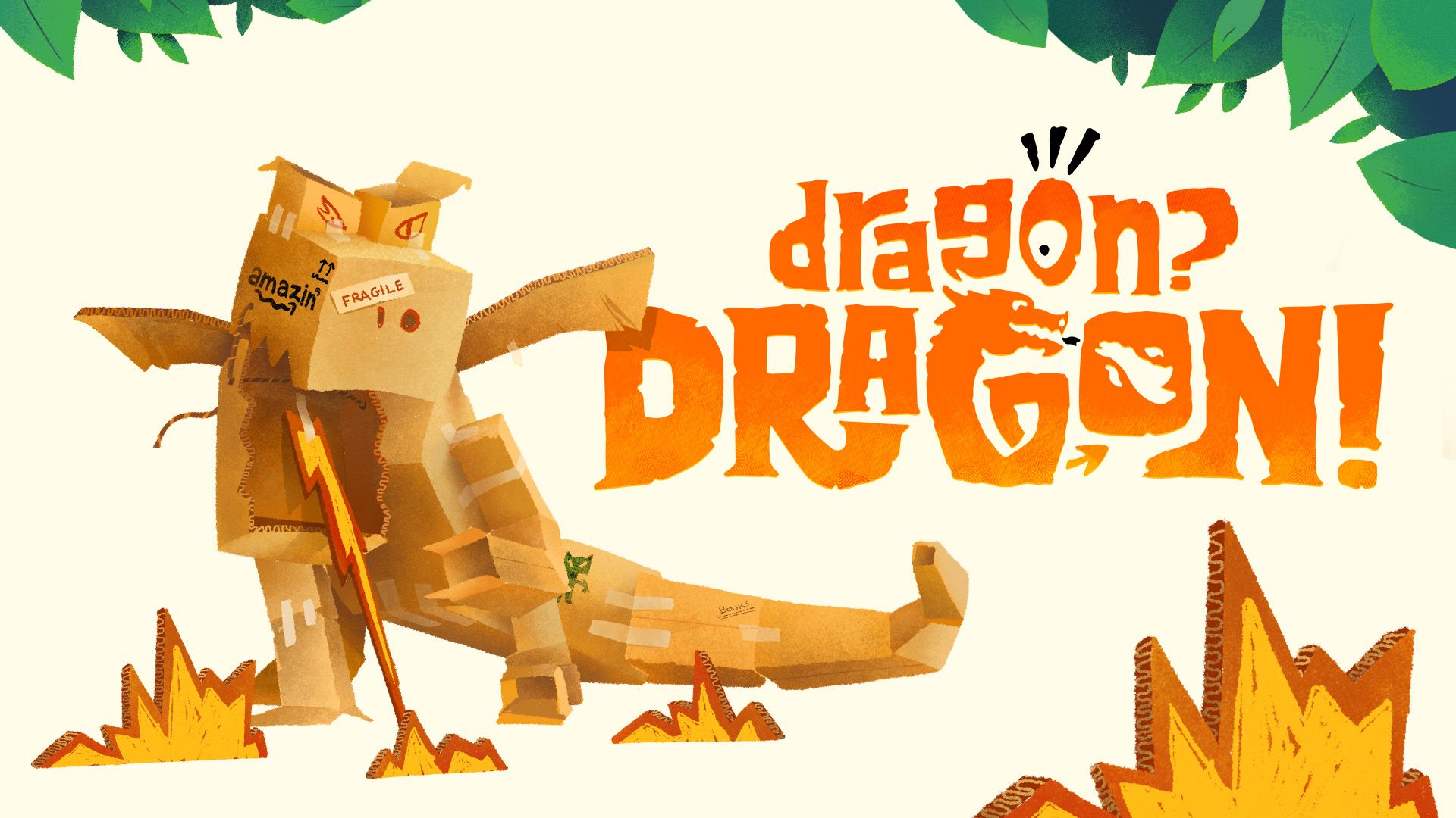 Cover art for Dragon? Dragon!