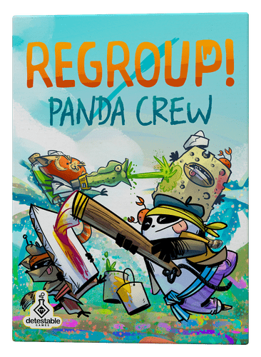 Caja del juego Regroup! Panda Crew