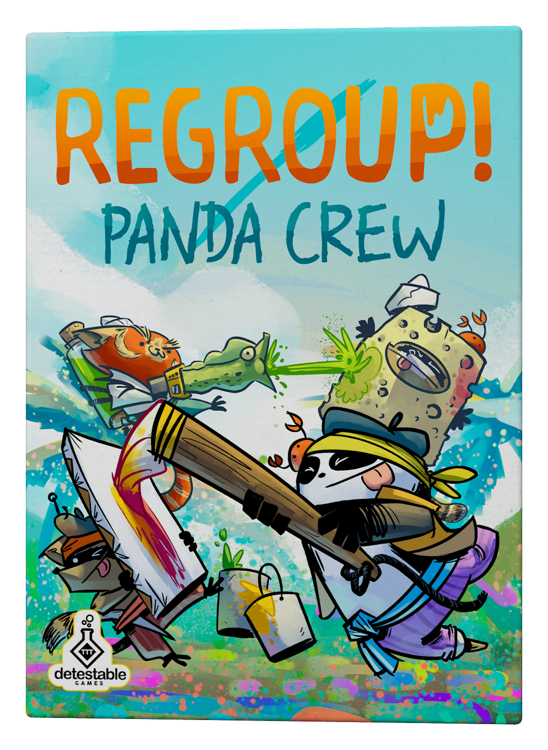 Cover art for Regroup! Panda Crew