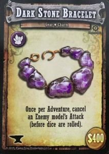 Shadows of Brimstone: Dark Stone Bracelet Promo Card