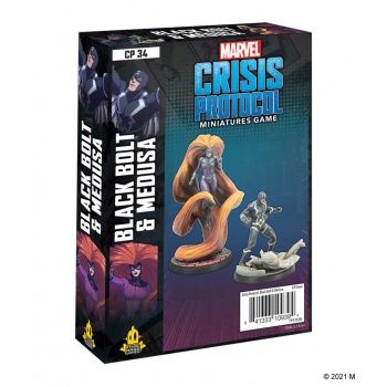 Marvel: Crisis Protocol – Black Bolt and Medusa cover art