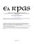 RPG Item: Eä RPGS Advanced Rules Player Manual