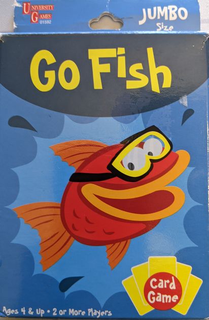 University Games Go Fish Card Game, Jumbo Size