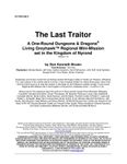 RPG Item: NYR8-M01: The Last Traitor
