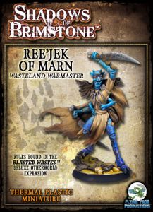 Shadows of Brimstone: Thermal Plastic Special Enemy Wasteland Warmaster Ree'Jek of Marn
